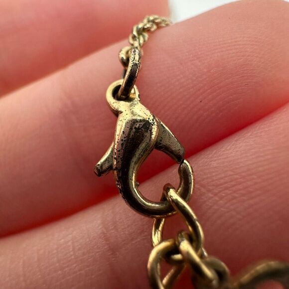 Dior‎ CD Logo Vintage Gold Tone Necklace - Picture 8 of 10